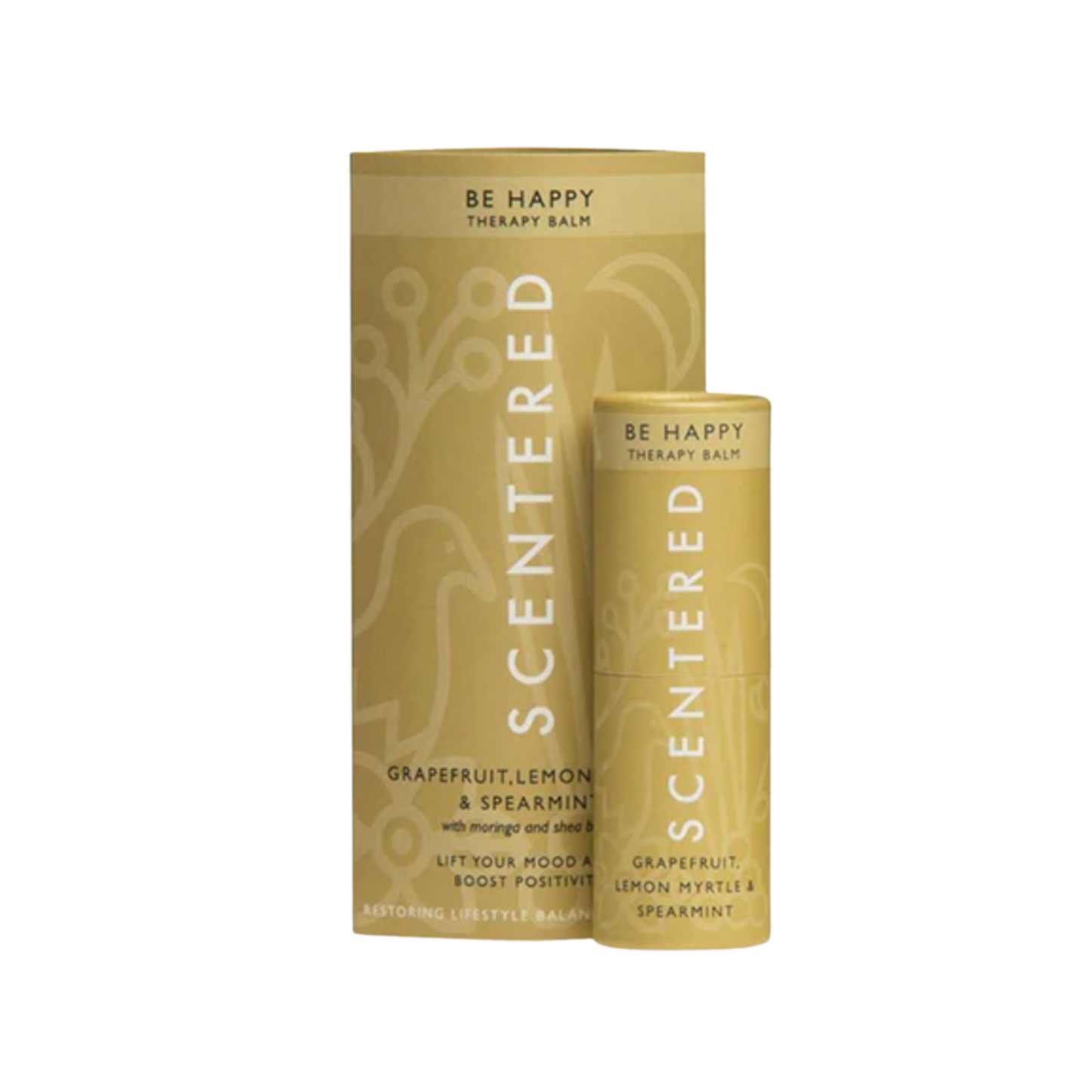 Scentered BE HAPPY Aromatherapy Balm Sample + May Birchbox