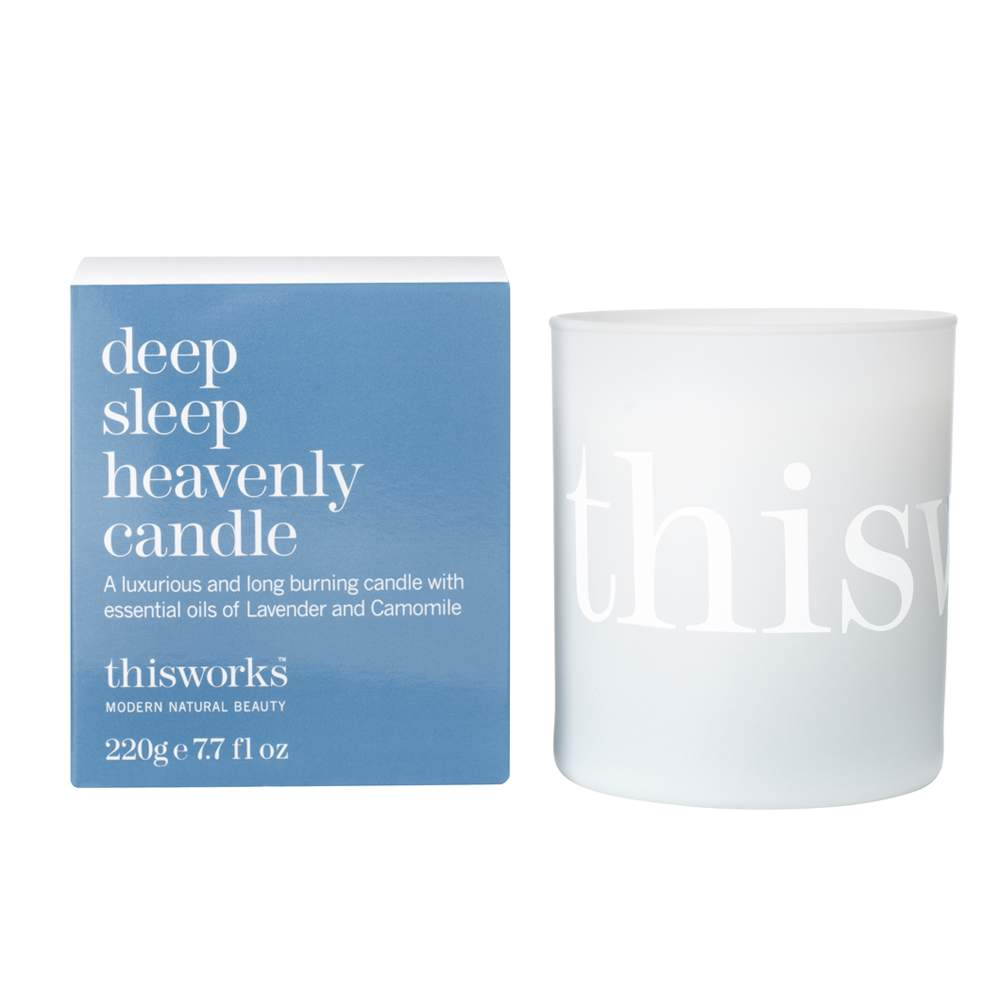 This Works deep sleep heavenly candle