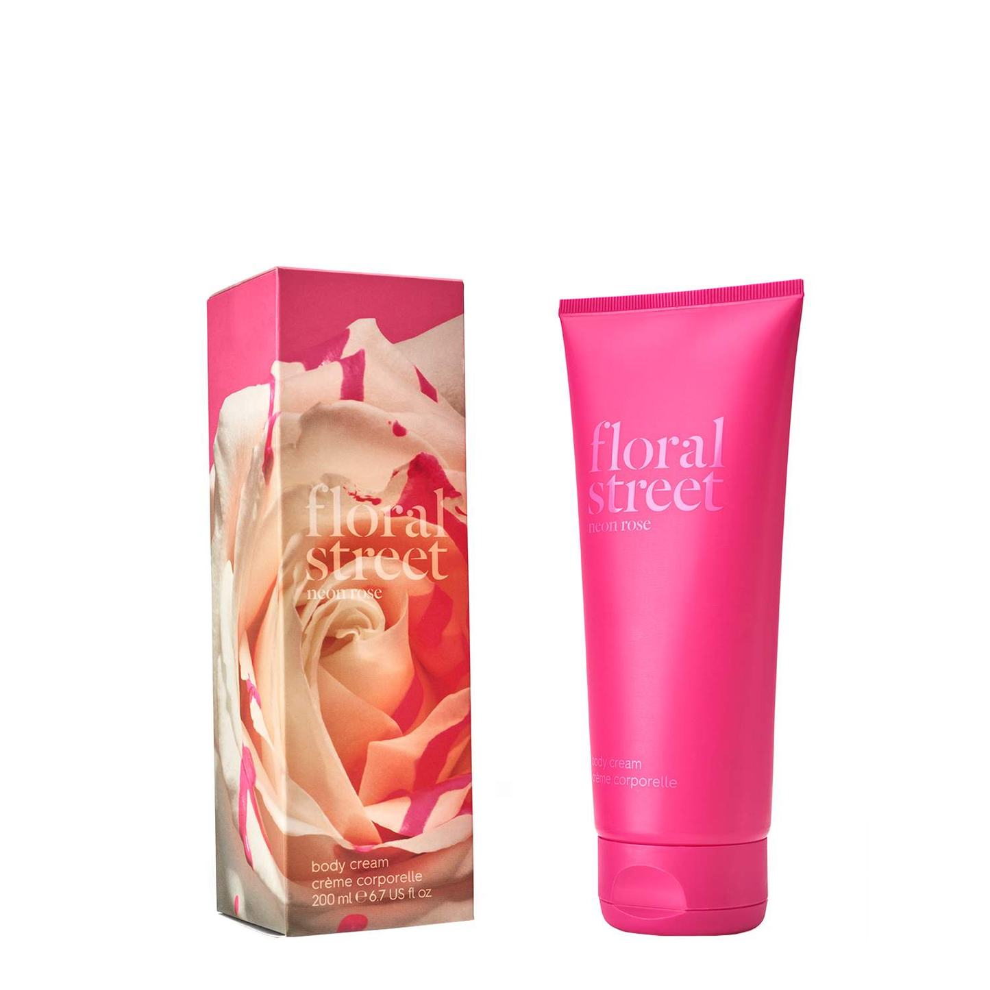 Floral Street Neon Rose Body Cream