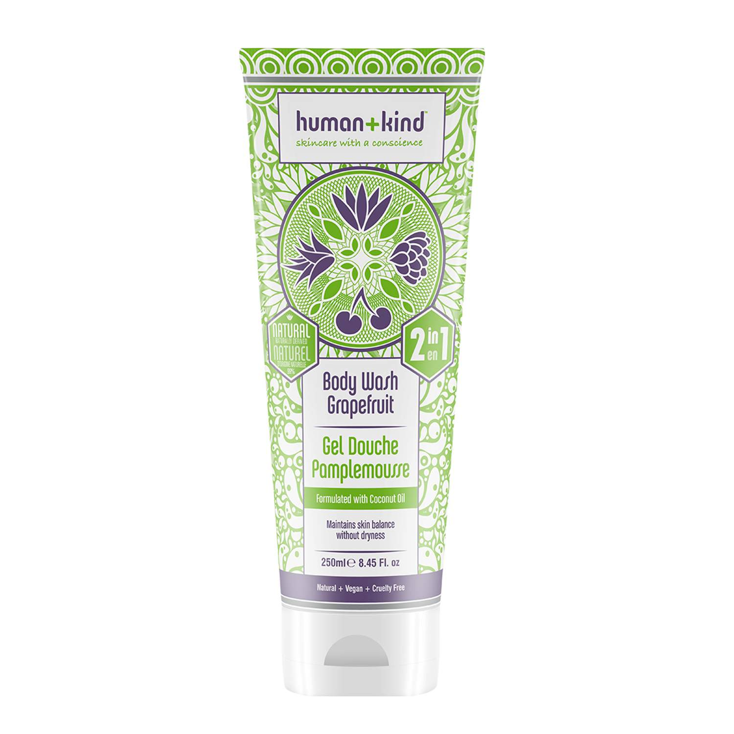 Human+Kind Bodywash - Grapefruit
