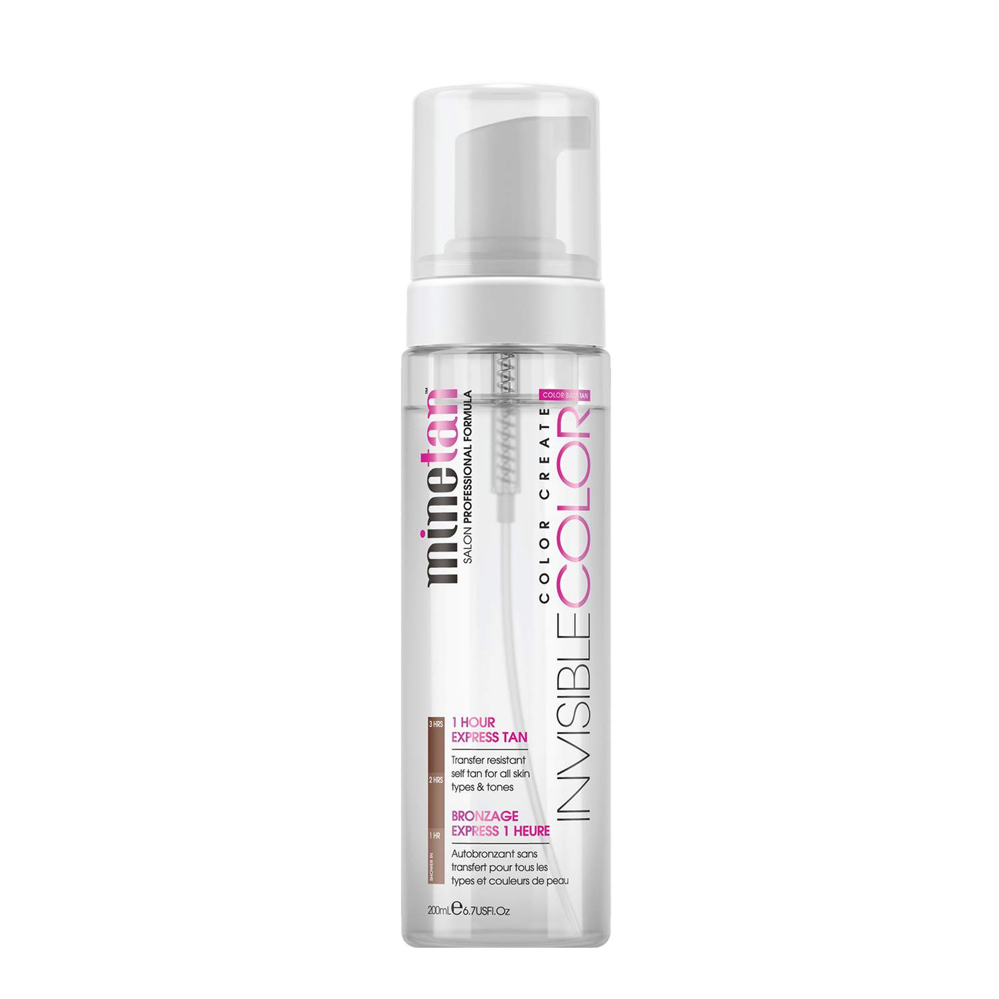 Minetan Invisible Color Self Tan Foam