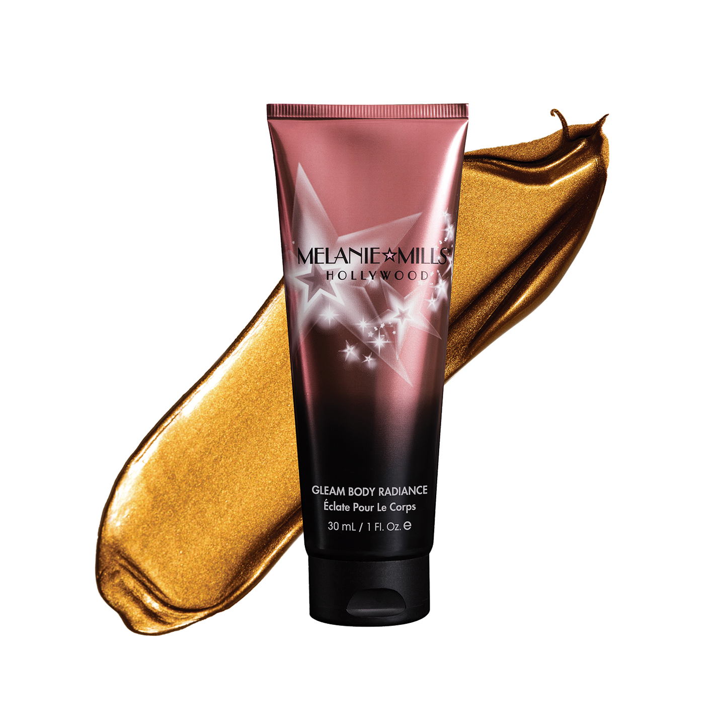 Melanie Mills Hollywood Bronze Gold Gleam Face & Body Radiance