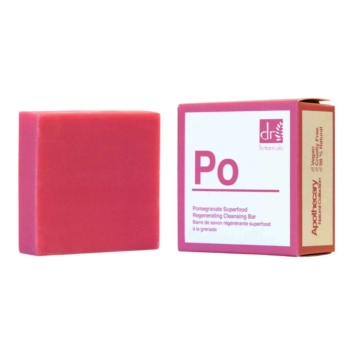 Dr Botanicals Pomegranate Cleansing Bar Sample + January Birchbox