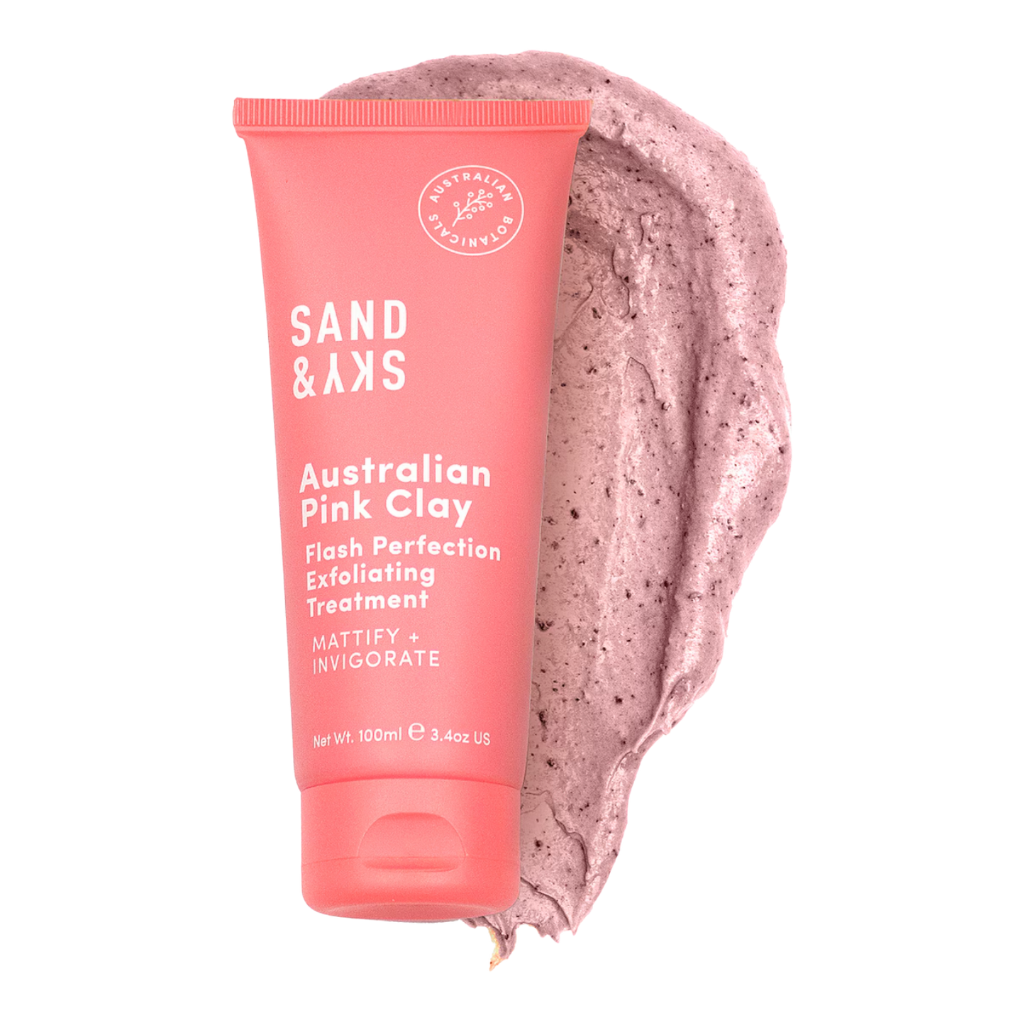 Sand & Sky Brilliant SkinTM Purifying Pink Clay Mask Sample + February Birchbox