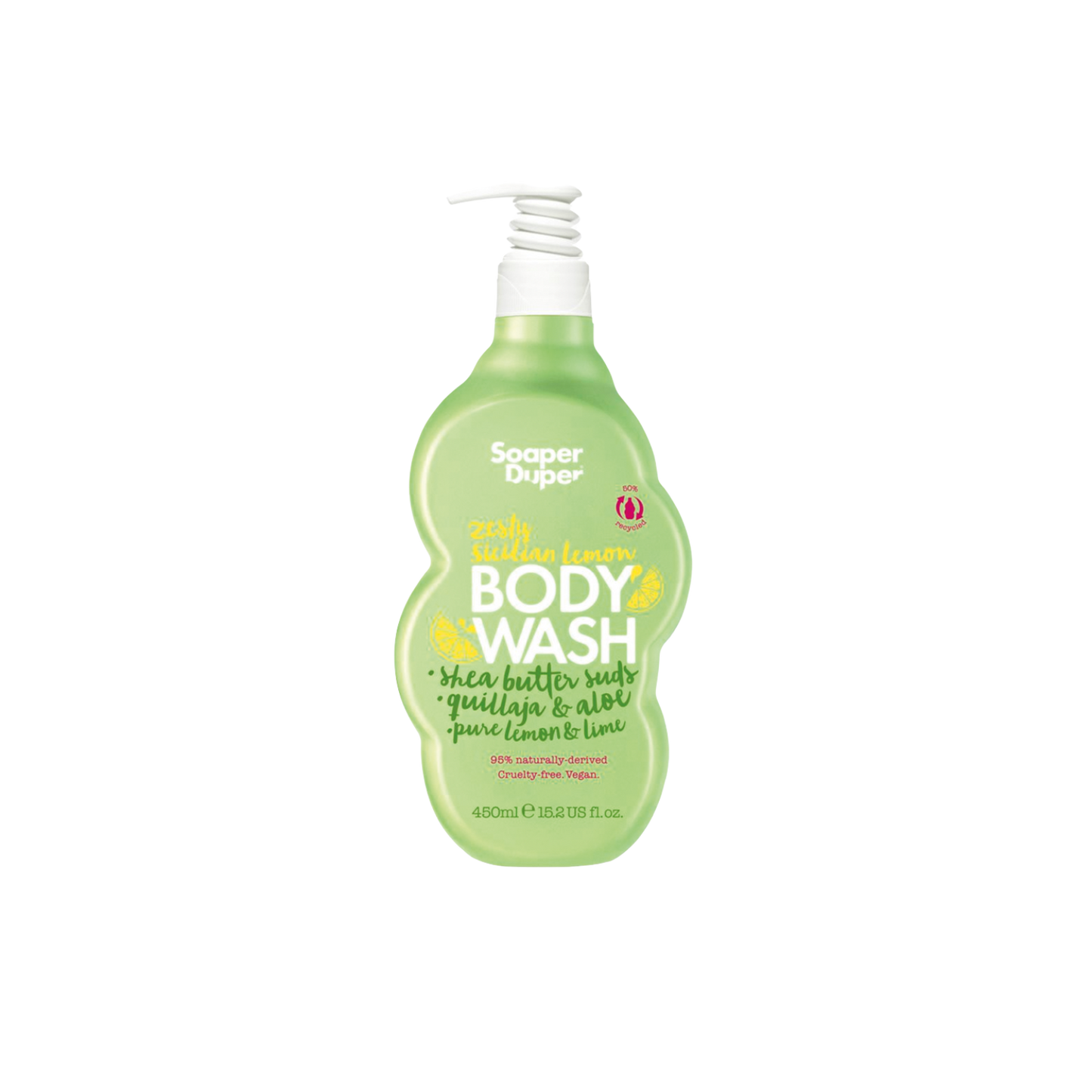 Soaper Duper Zesty Lemon Body Wash (75ml) + August Birchbox