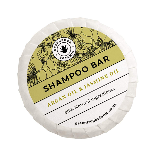 Greenfrog Botanic Shampoo Bar - Argan and Jasmine