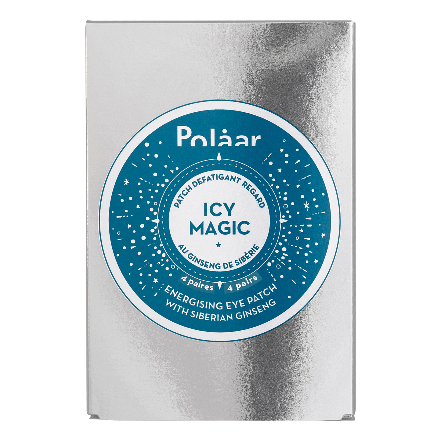 Polaar Energizing Eye Patch IcyMagic with Siberian Ginseng - 4 pairs