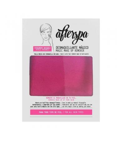 AfterSpa Magic Make Up Remover Cloth - Pink