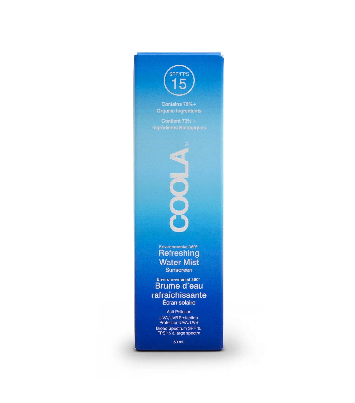 COOLA EU Daily Protection Refreshing Water Mist SPF15
