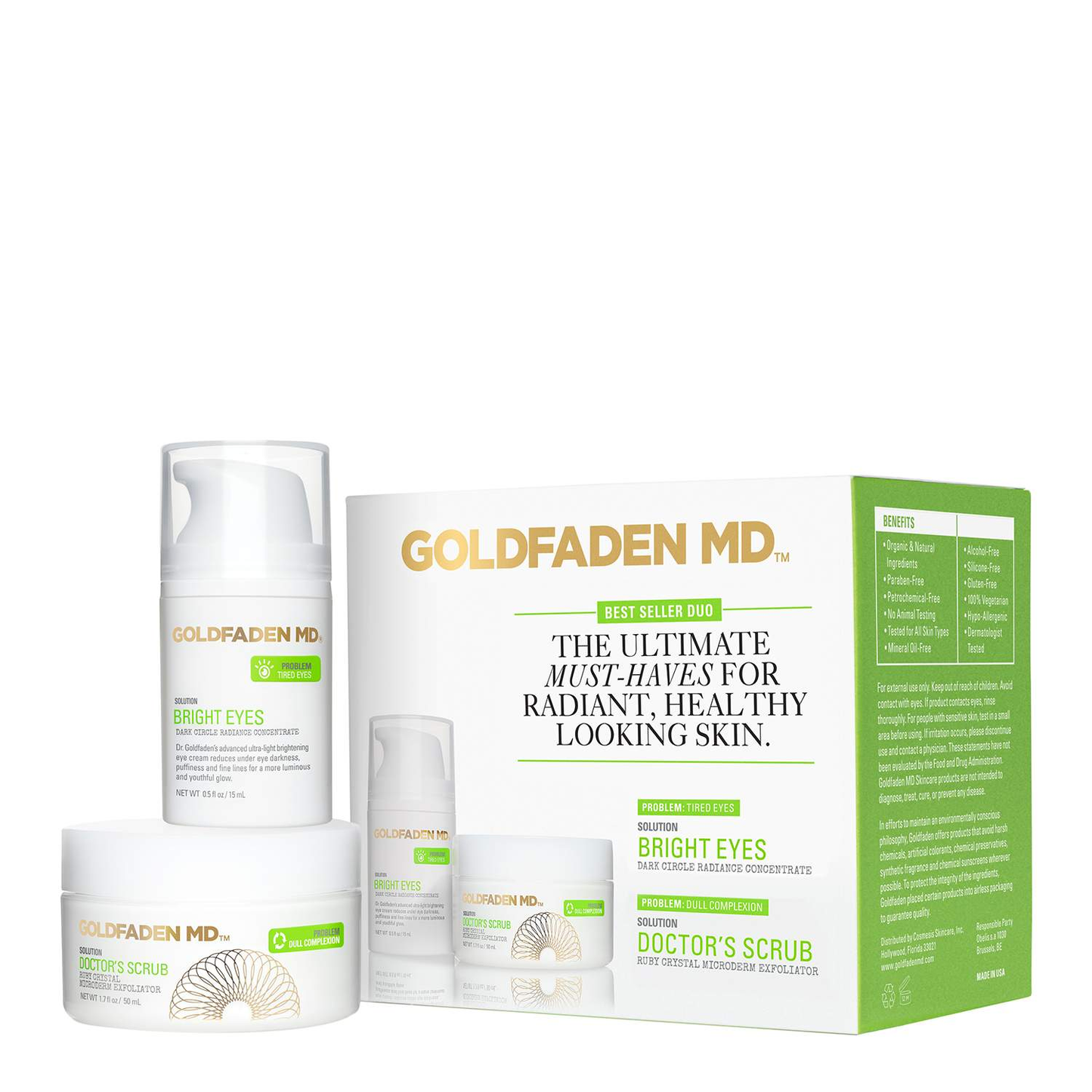 Goldfaden Duo (Bright Eyes and Doctor's Scrub)