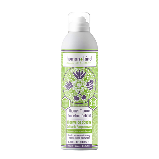 Human+Kind Shower Mousse - Grapefruit Delight