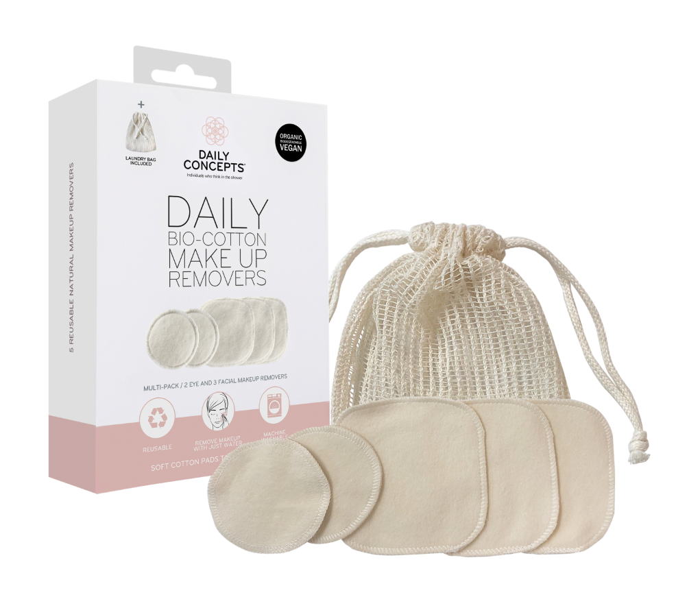 Daily Concepts Daily Bio-Cotton Makeup Removers