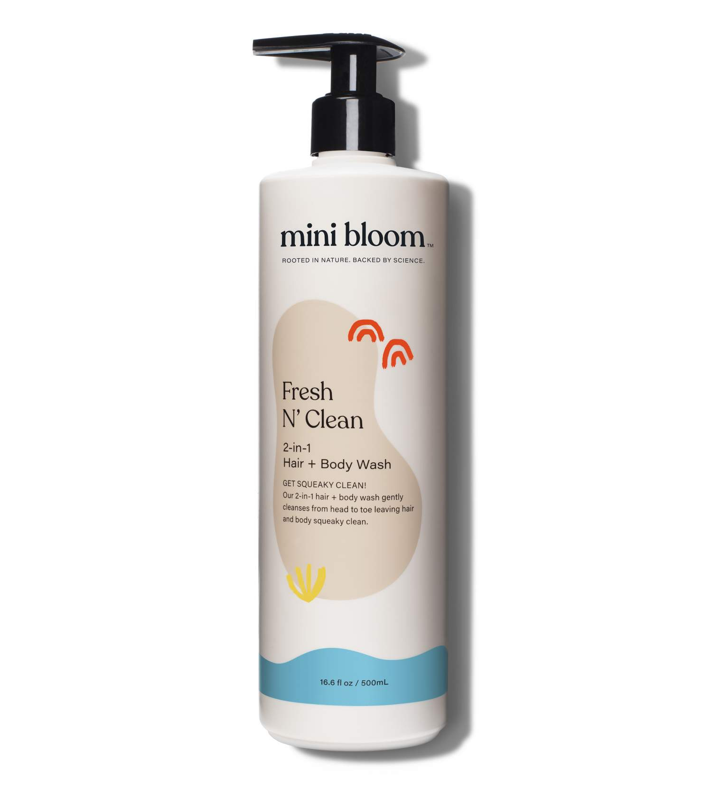 Mini Bloom FRESH N' CLEAN - 2-n-1 Hair + Body Wash