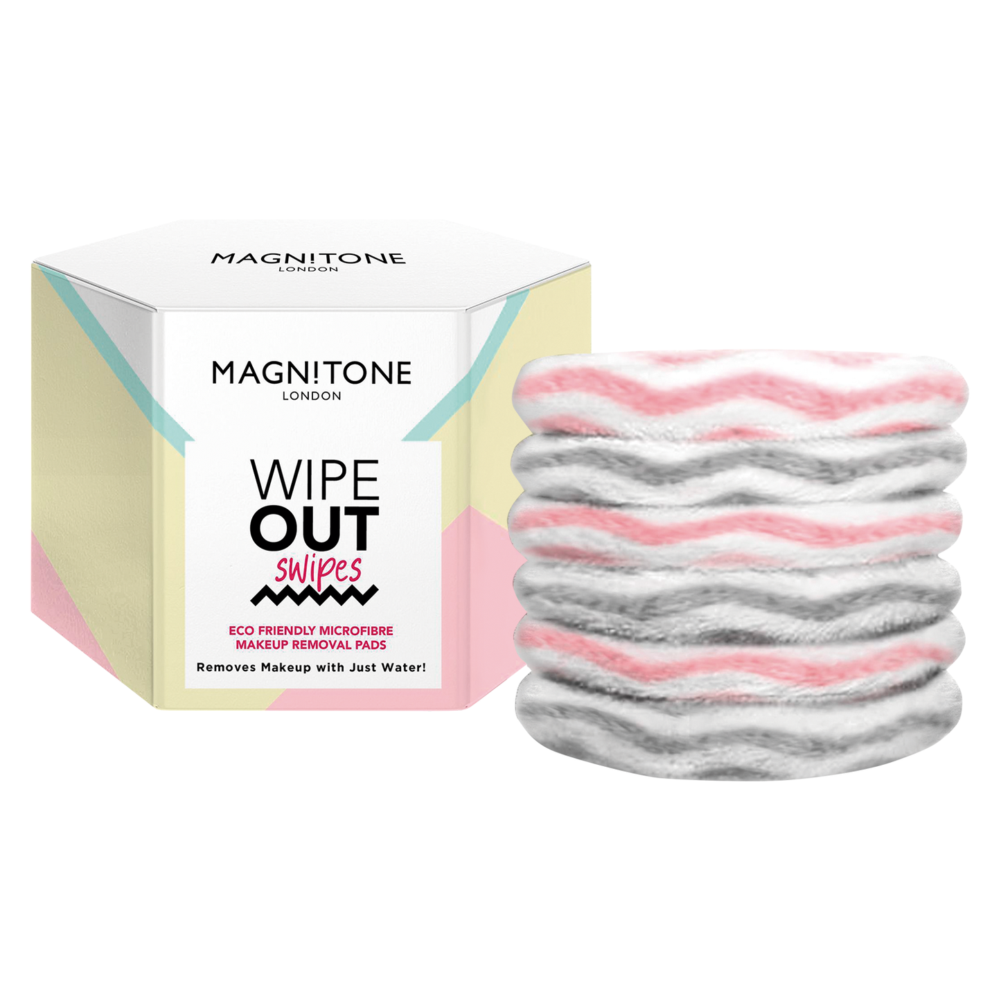 Magnitone Wipeout 'swipes' Eco Friendly Makeup Remover Pads