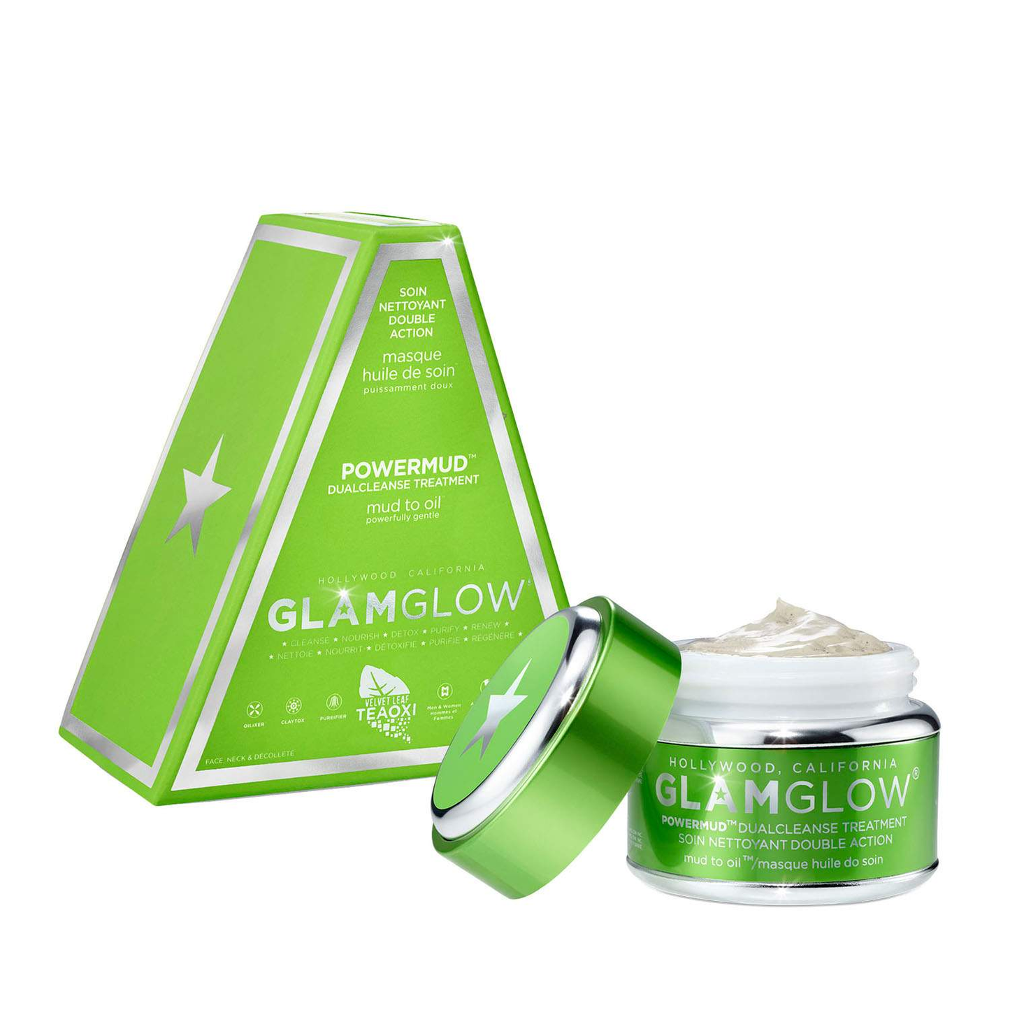 GLAMGLOW POWERMUD Dualcleanse Mask Treatment